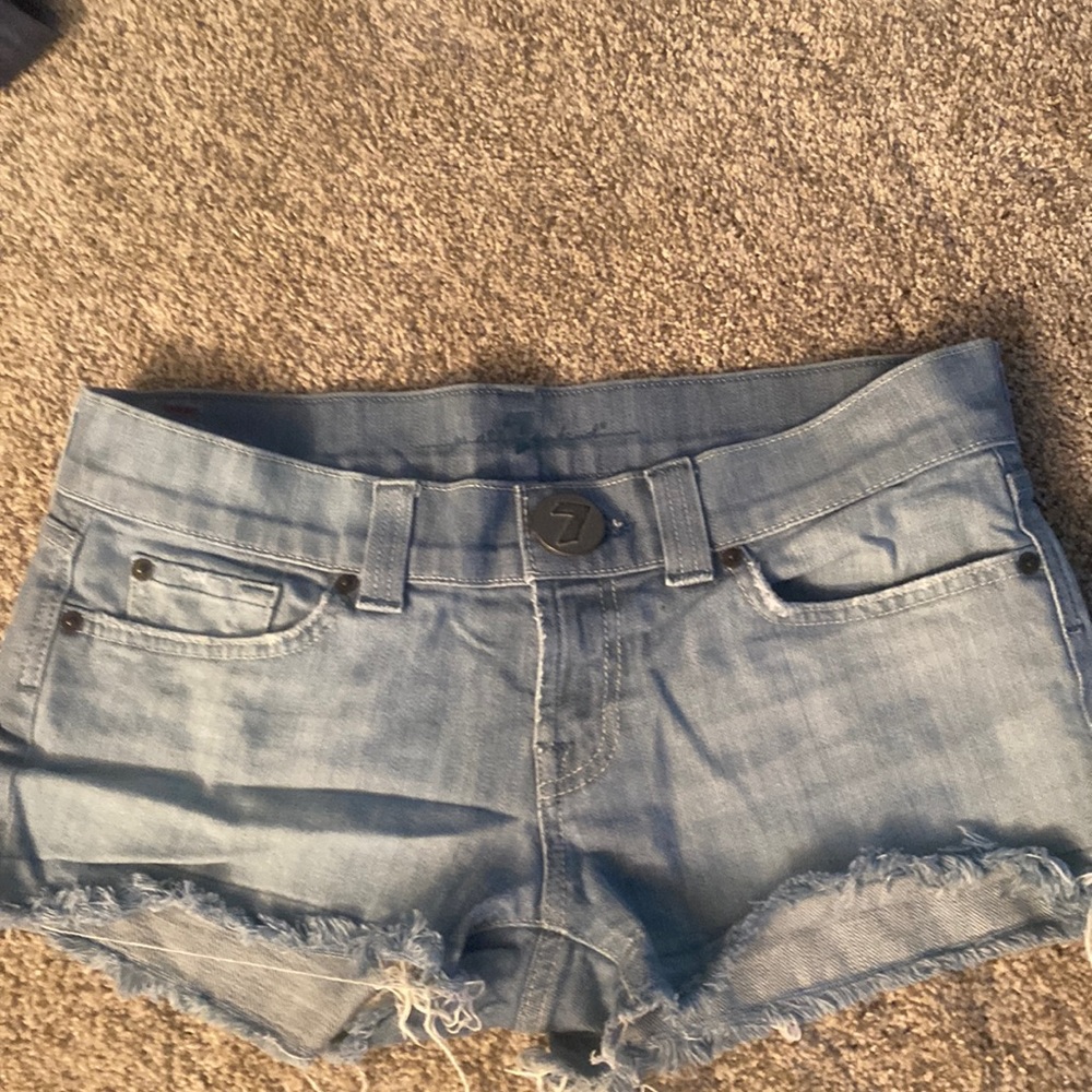 7 for all Mankind Jean shorts
